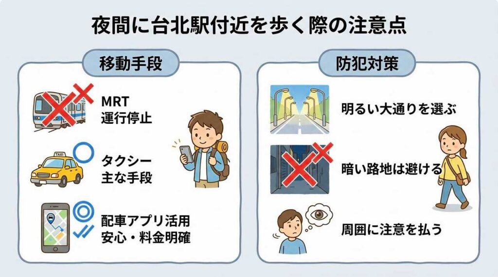 台北駅付近の24時間営業のスーパーと食事処3選！深夜の買い物や食事に便利