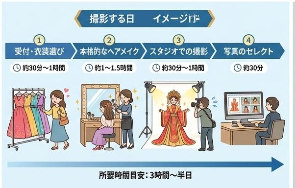 台北の変身写真はどこにある?おすすめ4選