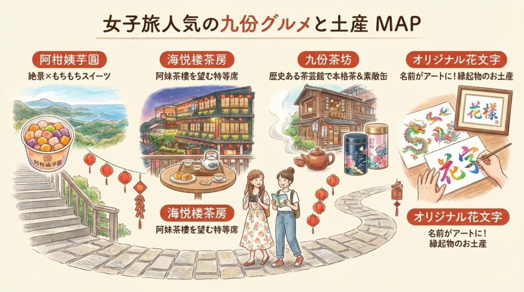 千と千尋の神隠しの舞台？台湾の九份へ行く3つの方法とグルメ