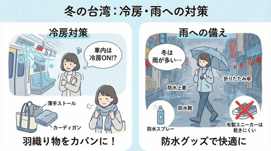 冬の台湾旅行、服装どうする？12月、1月、2月の気温別スタイルガイド