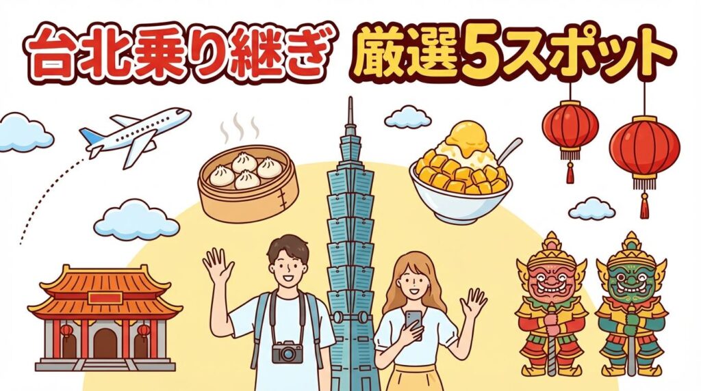 【台北】乗り継ぎ観光