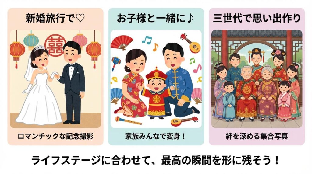 台北の変身写真はどこにある?おすすめ4選