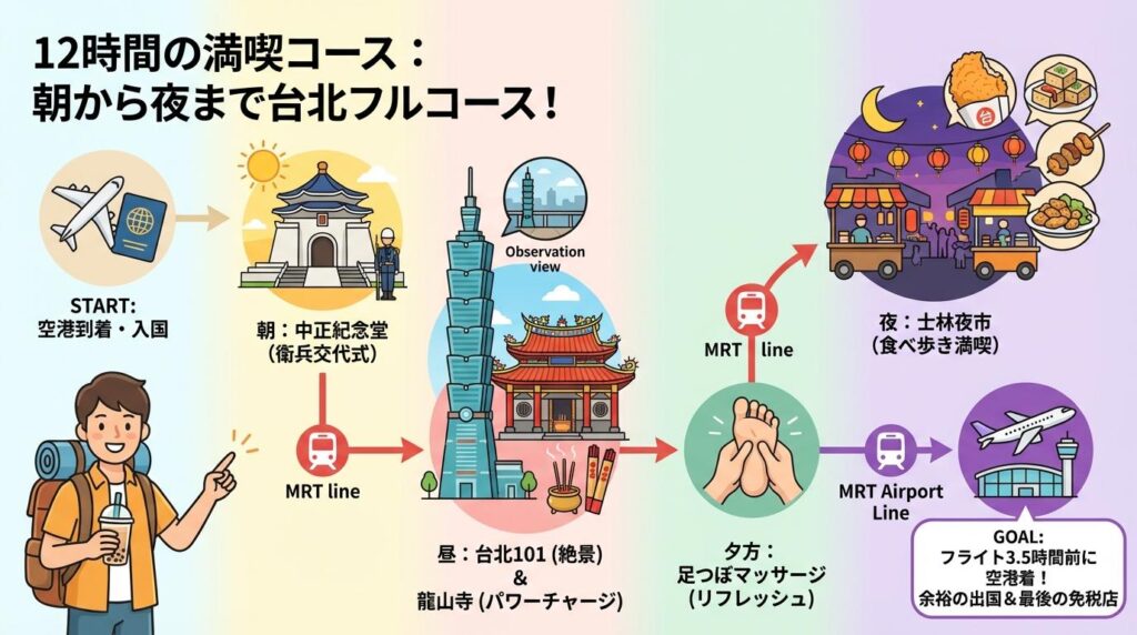 【台北】乗り継ぎ観光