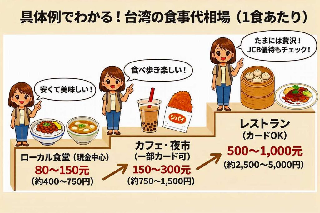 台湾旅行はいくら両替が正解？カード併用で考える2泊3日の予算案